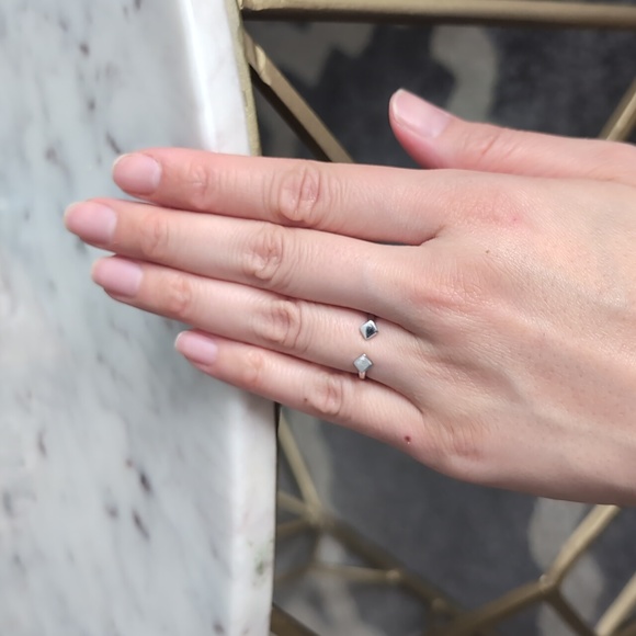 Bony Levy 14K white gold open cuff ring - Picture 2 of 16